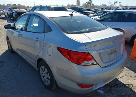 2016 Hyundai Accent Se z USA, uszkodzony, nr VIN KMHCT4AE1GU053570